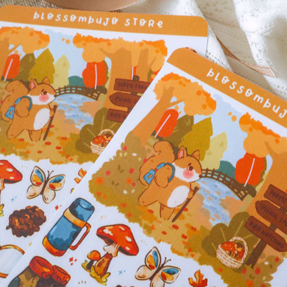 Stickersheet - Woodland Walk