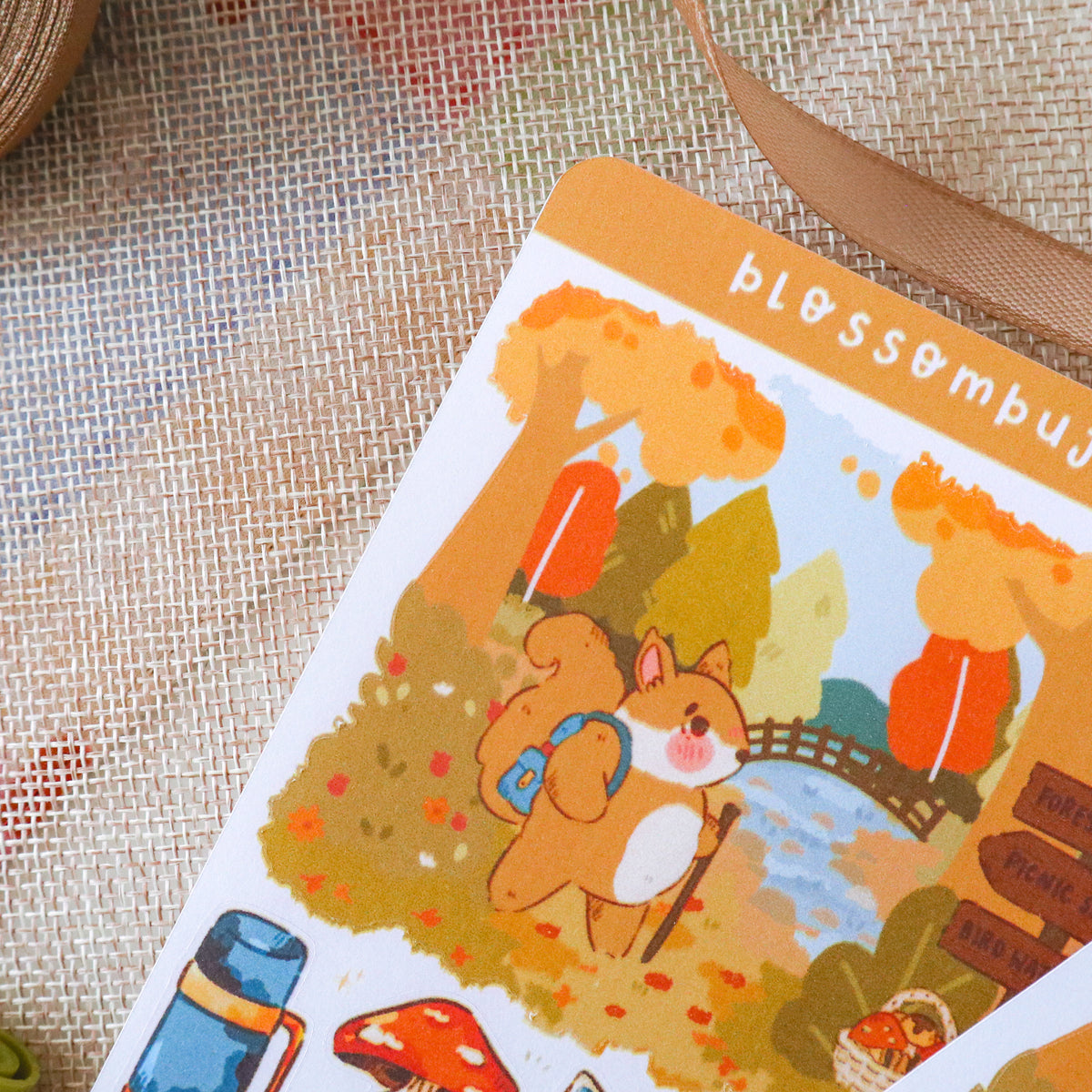 Stickersheet - Woodland Walk