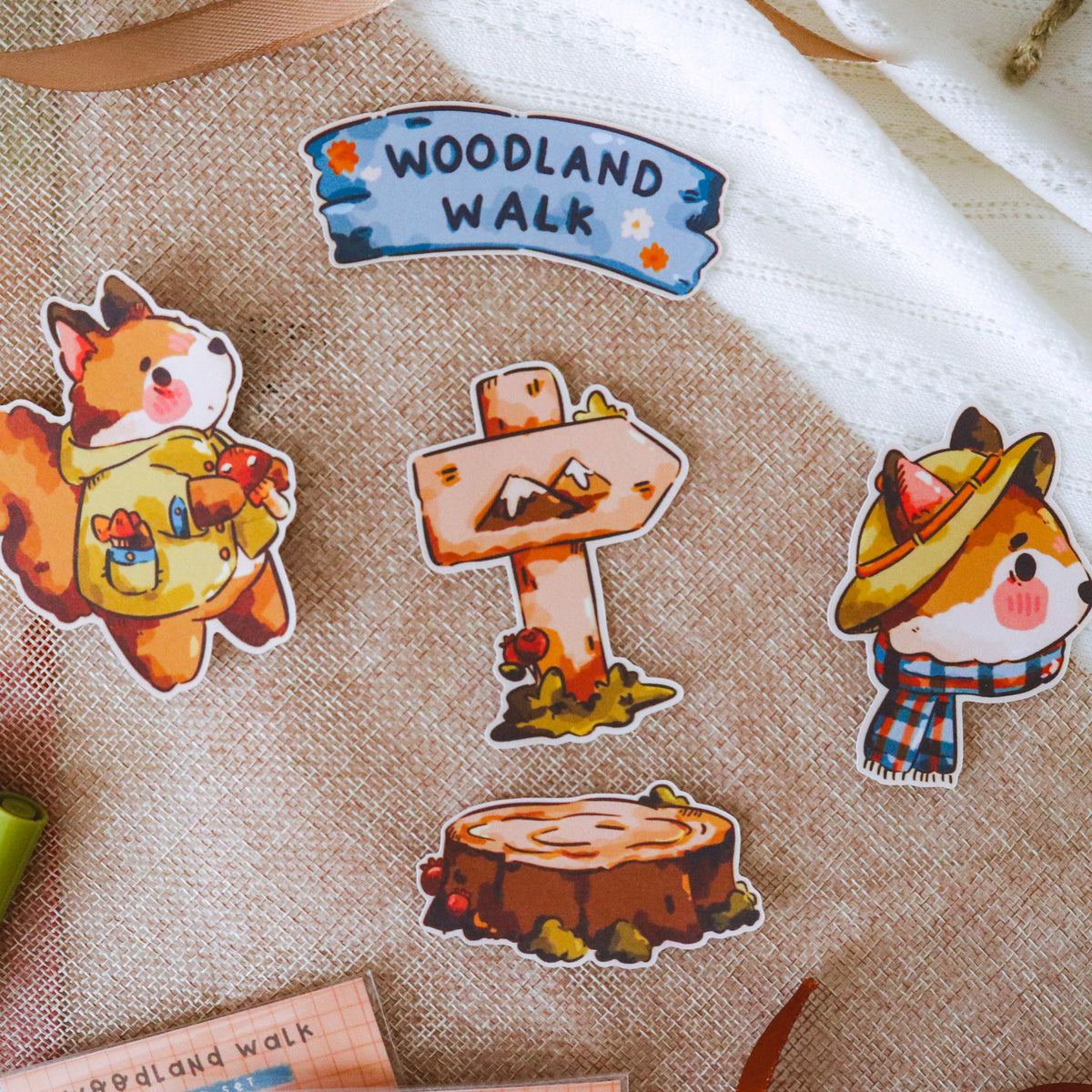 Sticke Flakes Set - Woodland Walk