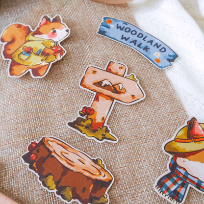 Sticke Flakes Set - Woodland Walk