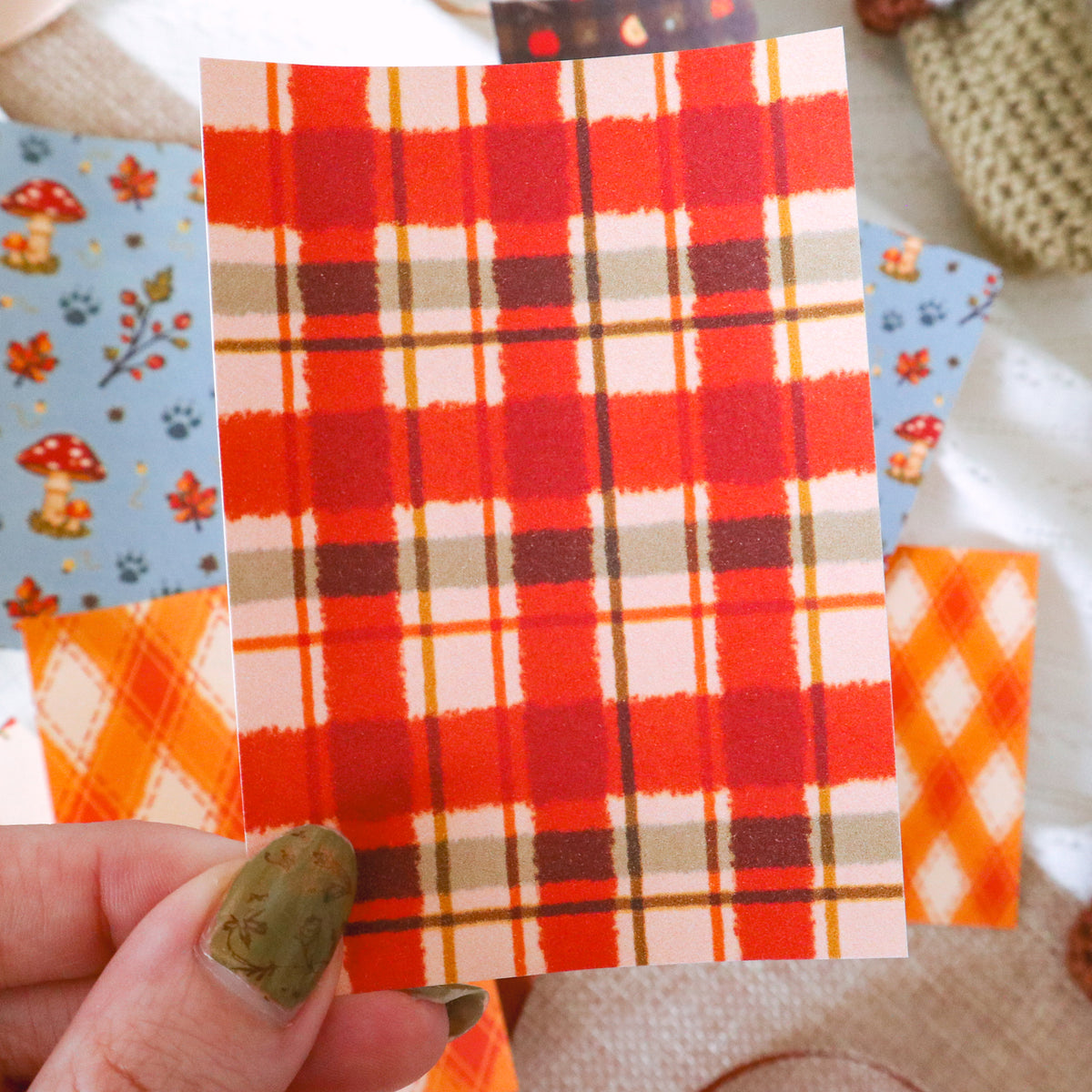 Scrapbook Paper - Autumn Texture