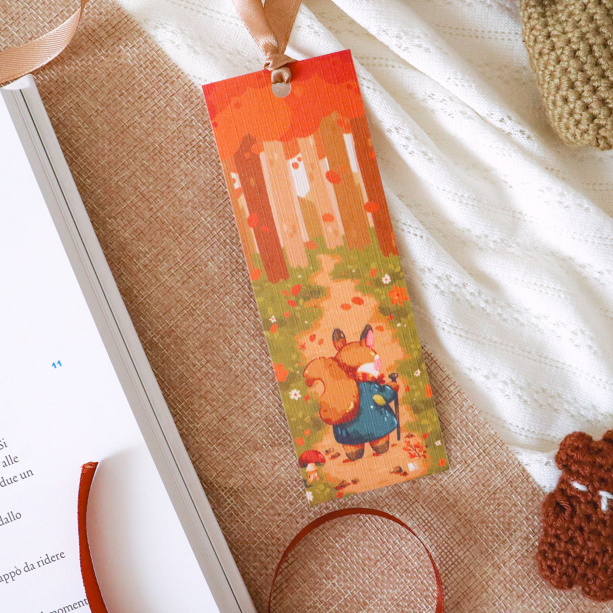 Bookmark - Woodland Squirrel