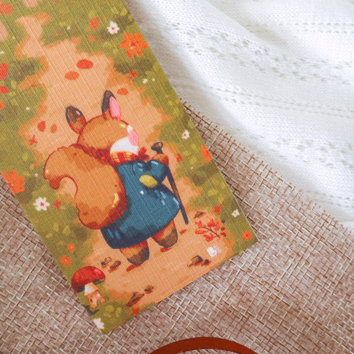 Bookmark - Woodland Squirrel