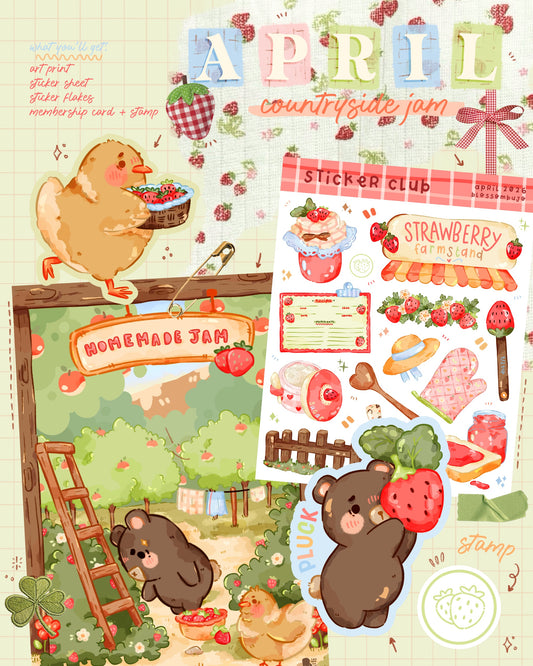 Sticker Club - April '26
