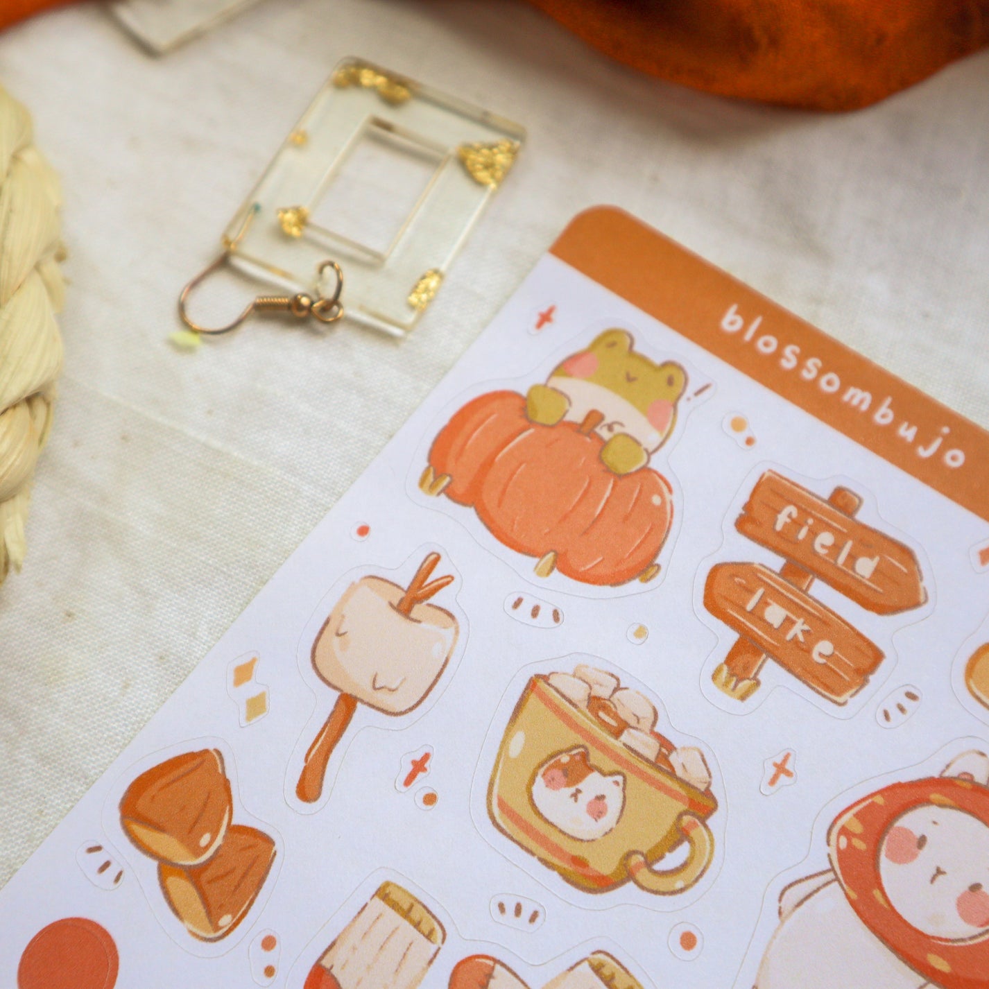 Stickersheet - Fall Party – BlossomBujo Store