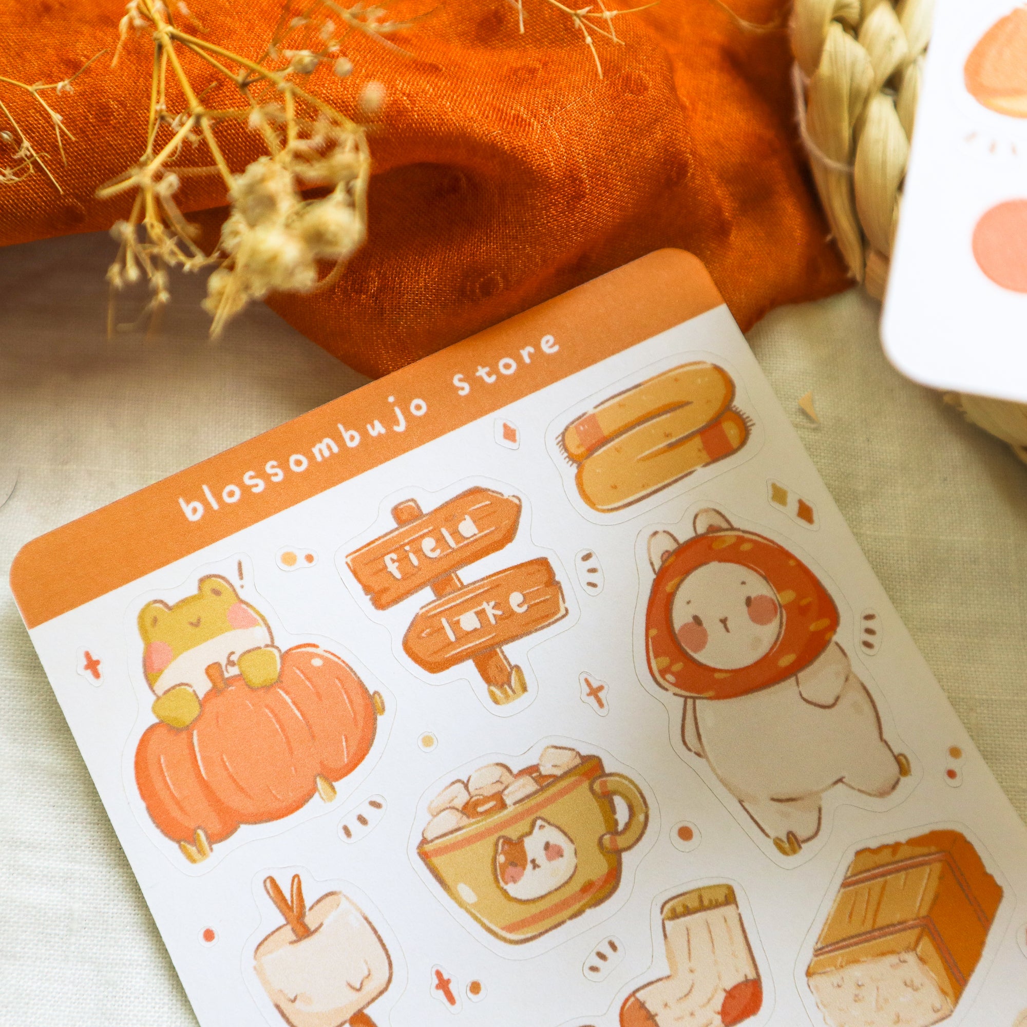 Stickersheet - Fall Party – BlossomBujo Store