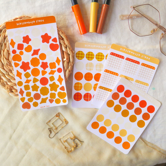 Adesivi - Fall Planner Bundle