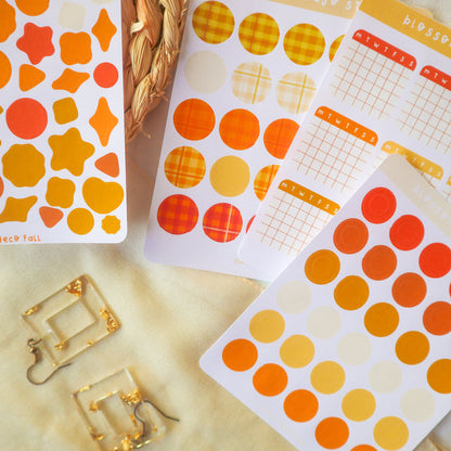 Adesivi - Fall Planner Bundle