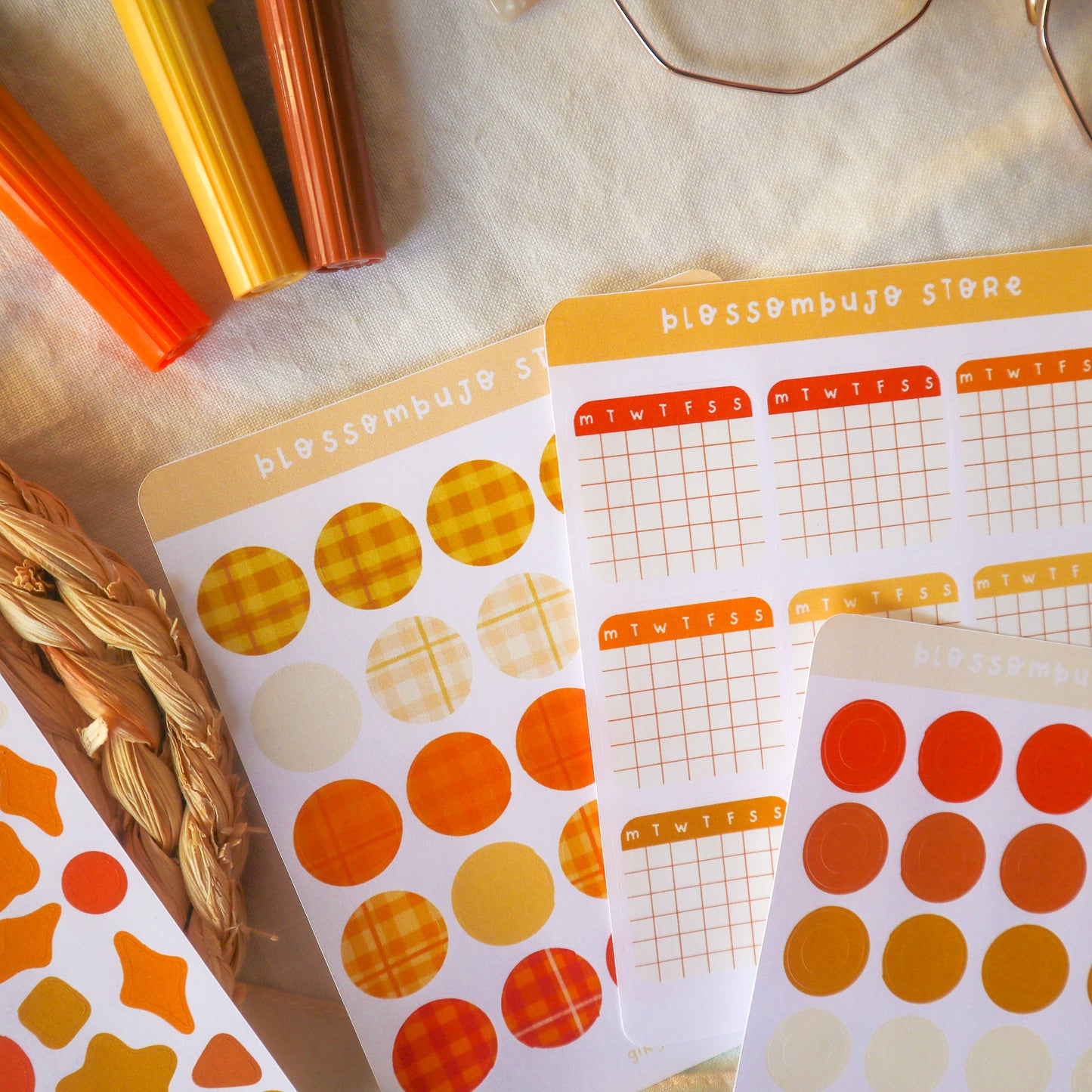 Adesivi - Fall Planner Bundle