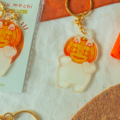 Keychain - Pumpkin Mochi