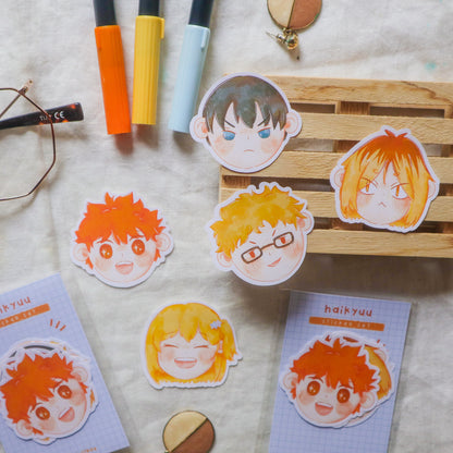 Sticker Set - Haikyuu