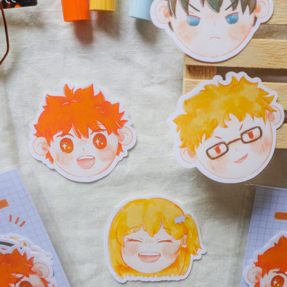 Sticker Set - Haikyuu