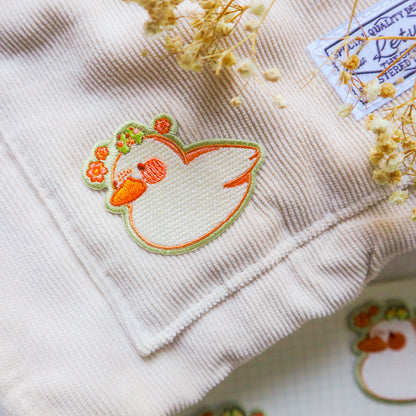 Embroidery Patch - DuckyxFroggo