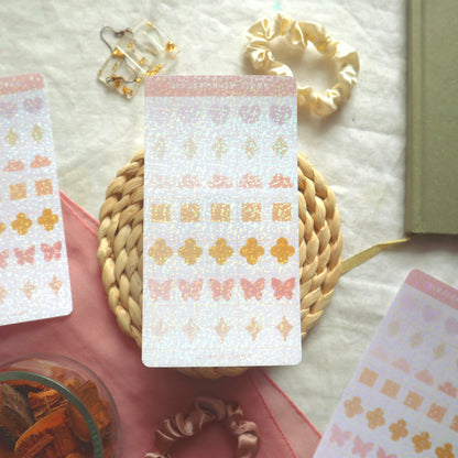 Stickersheet - Holo Deco Stamps