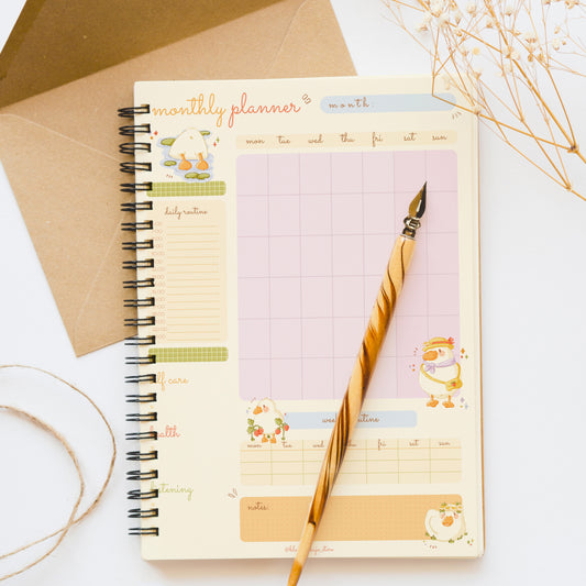 Printables - Monthly Planner Rosie Duck
