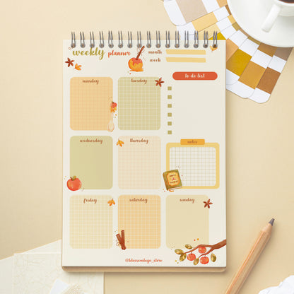 Printables - Weekly Planner Apple Flavor