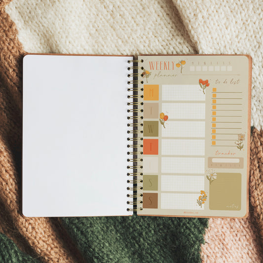 Printables - Weekly Planner Vintage Flowers
