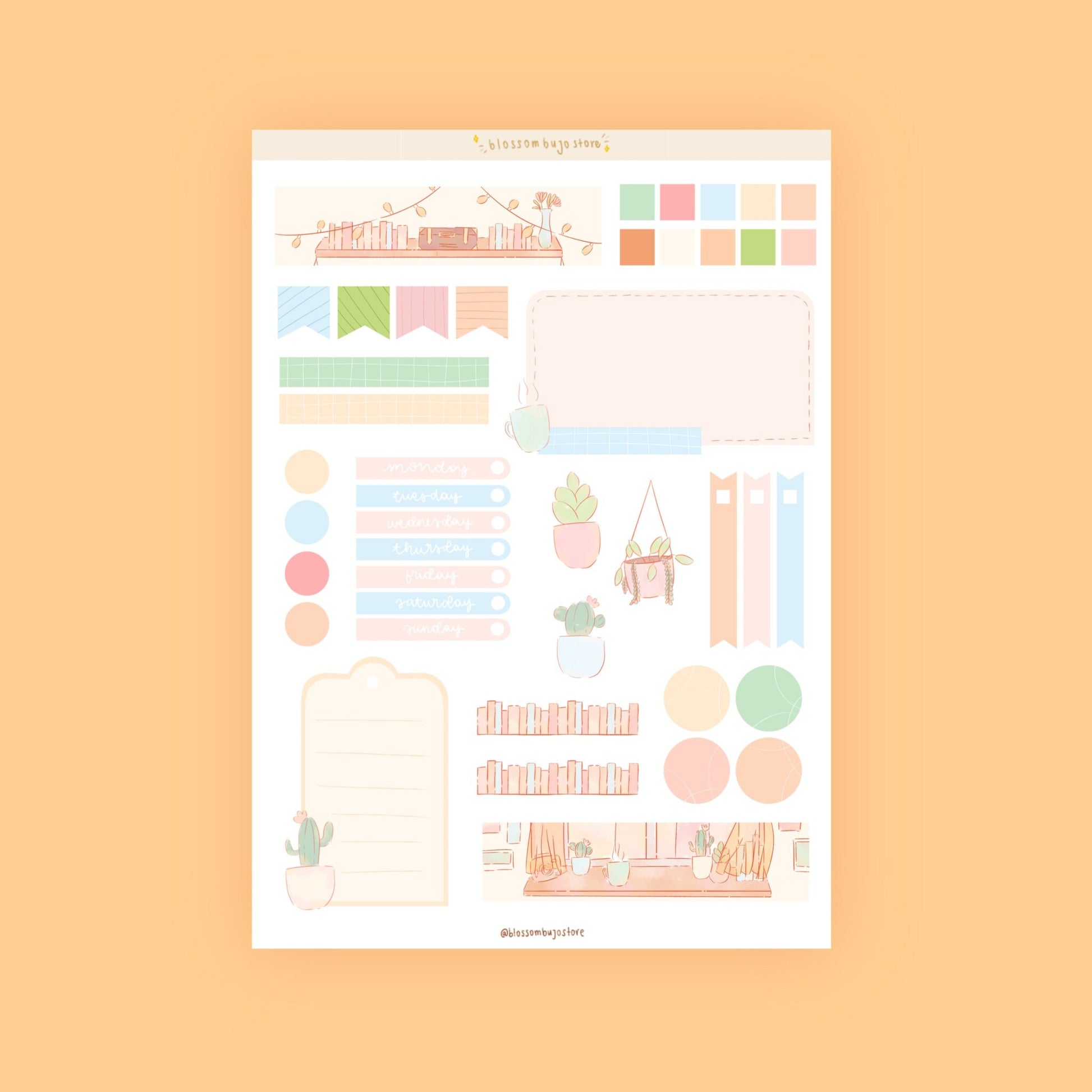 Printables - Cozy Bedroom Journal Kit – BlossomBujo Store